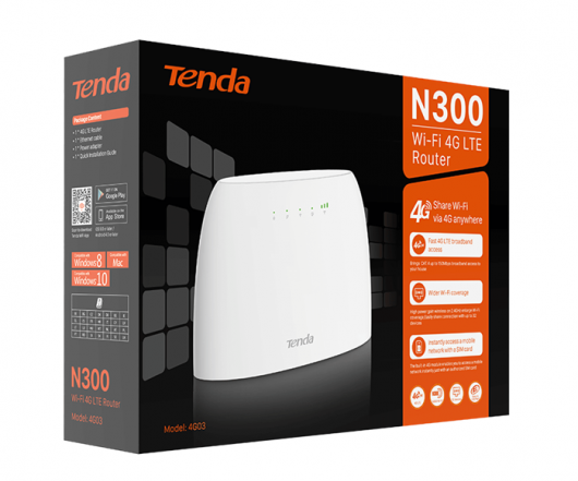 Bộ phát Wifi 4G Tenda 4G03 150Mbps